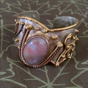 Gorgeous hand crafted cuff bracelet